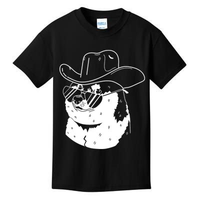 Rodeo Doge Funny Dogecoin Kids T-Shirt