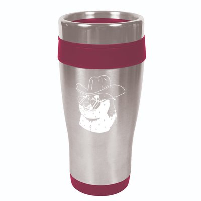 Rodeo Doge Funny Dogecoin 16oz Travel Tumbler