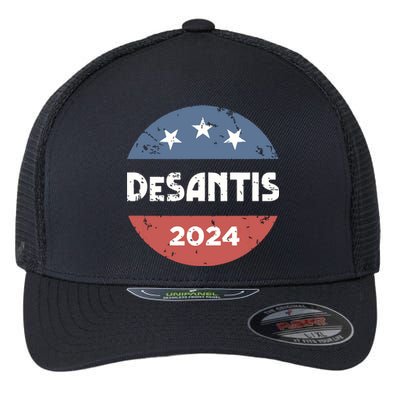 Ron DeSantis For President 2024 Campaign Flexfit Unipanel Trucker Cap