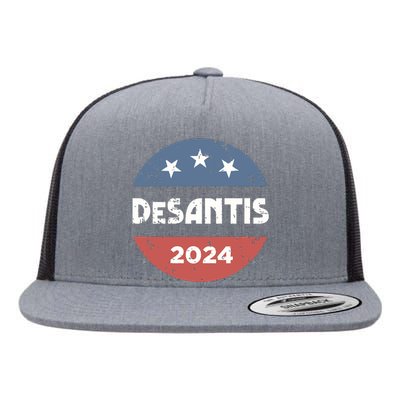 Ron DeSantis For President 2024 Campaign Flat Bill Trucker Hat