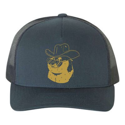 Rodeo Doge Funny Dogecoin Yupoong Adult 5-Panel Trucker Hat