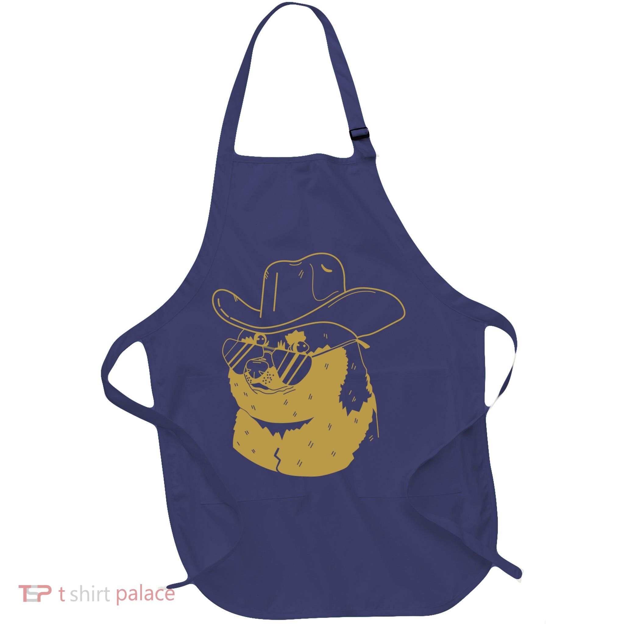 Rodeo Doge Funny Dogecoin Apron