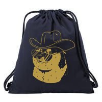 Rodeo Doge Funny Dogecoin Drawstring Bag