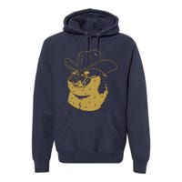 Rodeo Doge Funny Dogecoin Premium Hoodie