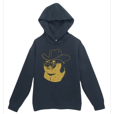 Rodeo Doge Funny Dogecoin Urban Pullover Hoodie