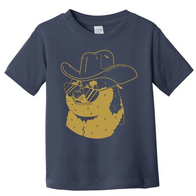 Rodeo Doge Funny Dogecoin Toddler T-Shirt