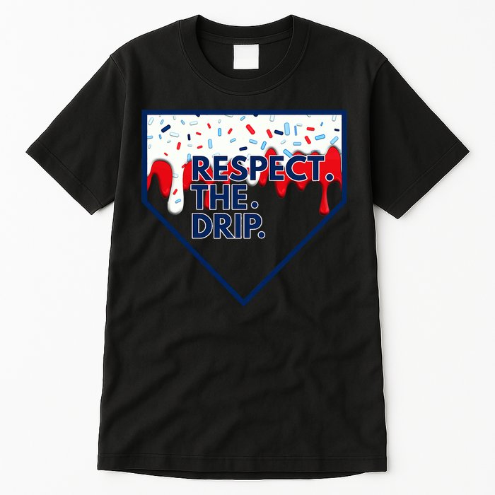 Respect Drip For Ice Cream Spinkle Tall T-Shirt