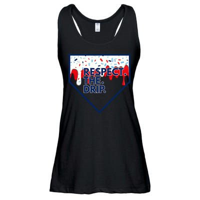 Respect Drip For Ice Cream Spinkle Ladies Essential Flowy Tank