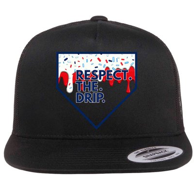Respect Drip For Ice Cream Spinkle Flatbill Hat
