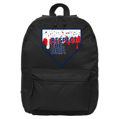 Respect Drip For Ice Cream Spinkle 16 in Basic Backpack