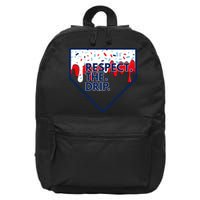 Respect Drip For Ice Cream Spinkle 16 in Basic Backpack