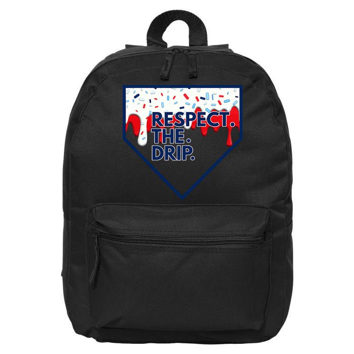 Respect Drip For Ice Cream Spinkle 16 in Basic Backpack
