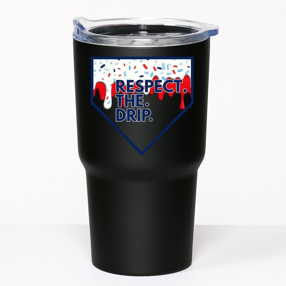 Respect Drip For Ice Cream Spinkle Tumbler