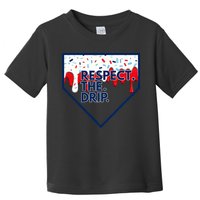 Respect Drip For Ice Cream Spinkle Toddler T-Shirt