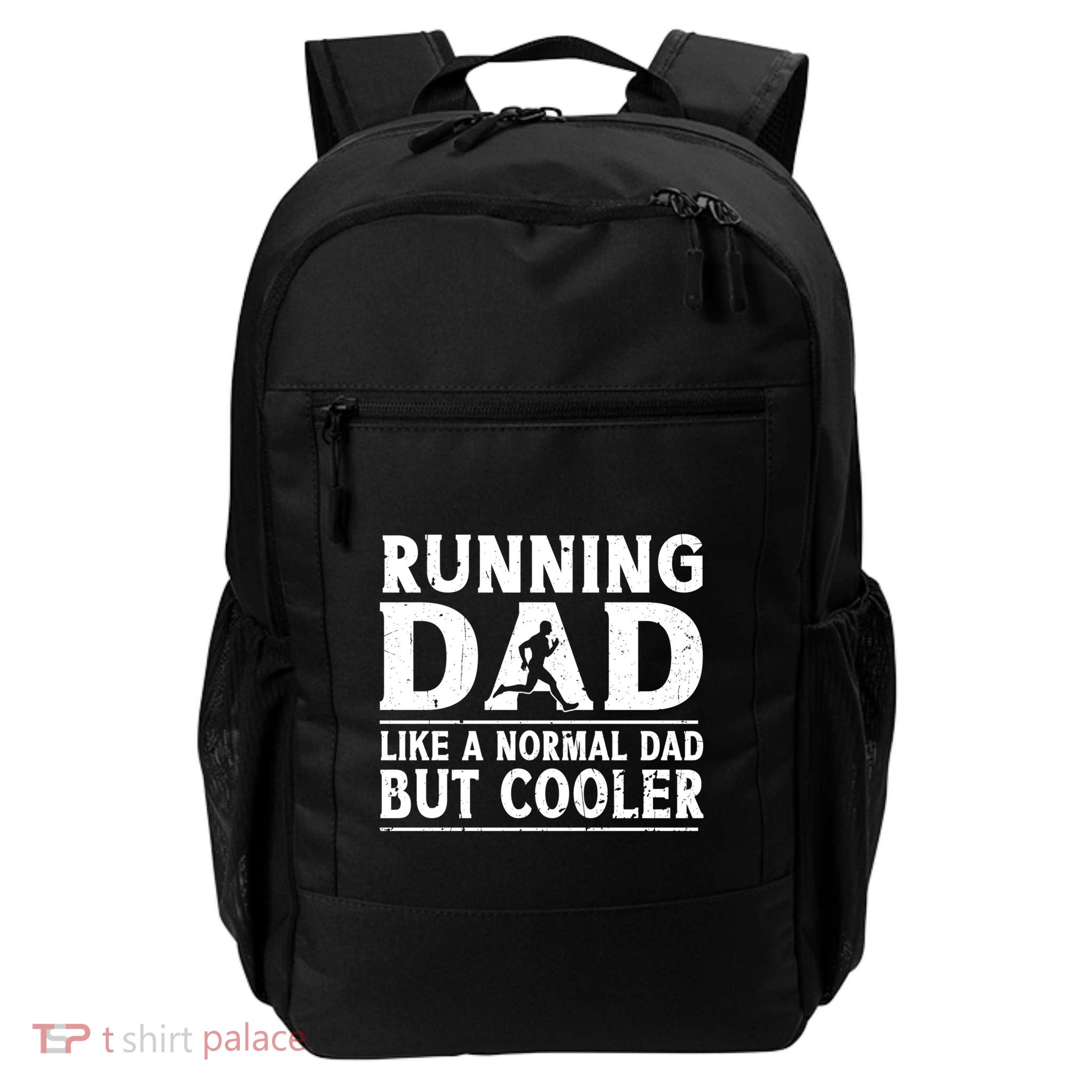 Running Dad Funny Marathon Runner FatherS Day Gift Daily Commute Backpack