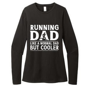 Running Dad Funny Marathon Runner FatherS Day Gift Womens CVC Long Sleeve Shirt