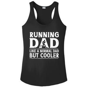 Running Dad Funny Marathon Runner FatherS Day Gift Ladies PosiCharge Competitor Racerback Tank