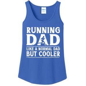 Running Dad Funny Marathon Runner FatherS Day Gift Ladies Essential Tank