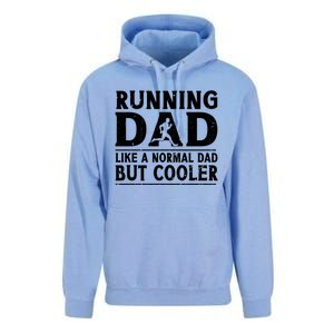 Running Dad Funny Marathon Runner FatherS Day Gift Unisex Surf Hoodie