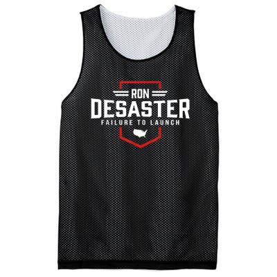 Ron DeSaster Failure To Launch Ron DeSantis For President 2024 Mesh Reversible Basketball Jersey Tank