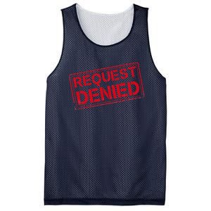 Request Denied Funny Dad Gift For Father On Fathers Day Mesh Reversible Basketball Jersey Tank