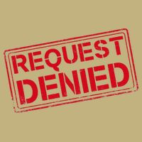 Request Denied Funny Dad Gift For Father On Fathers Day Button