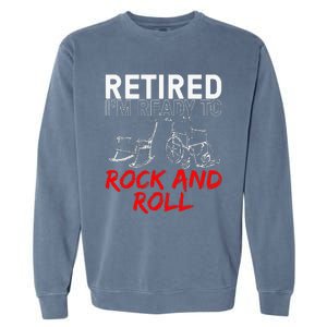 Retirement Design For Retired Garment-Dyed Sweatshirt