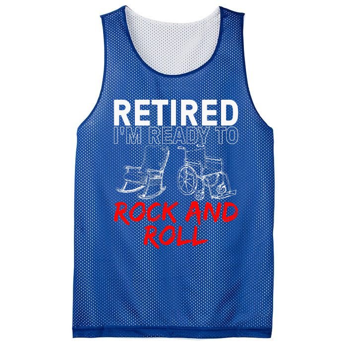 Retirement Design For Retired Mesh Reversible Basketball Jersey Tank