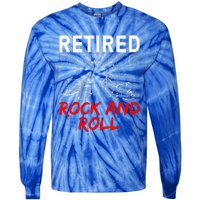 Retirement Design For Retired Tie-Dye Long Sleeve Shirt