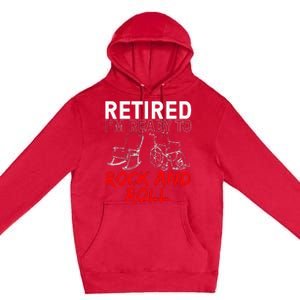 Retirement Design For Retired Premium Pullover Hoodie