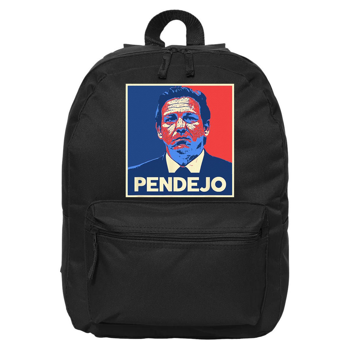 Ron DeSantis Florida Governor Pendejo Anti Desantis 16 in Basic Backpack