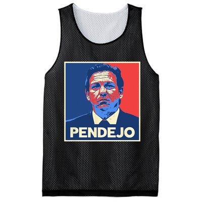 Ron DeSantis Florida Governor Pendejo Anti Desantis Mesh Reversible Basketball Jersey Tank