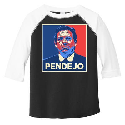 Ron DeSantis Florida Governor Pendejo Anti Desantis Toddler Fine Jersey T-Shirt