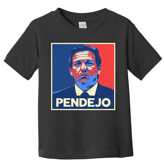 Ron DeSantis Florida Governor Pendejo Anti Desantis Toddler T-Shirt