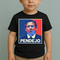 Ron DeSantis Florida Governor Pendejo Anti Desantis Toddler T-Shirt