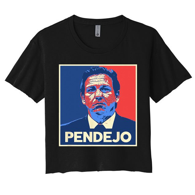 Ron DeSantis Florida Governor Pendejo Anti Desantis Crop Top
