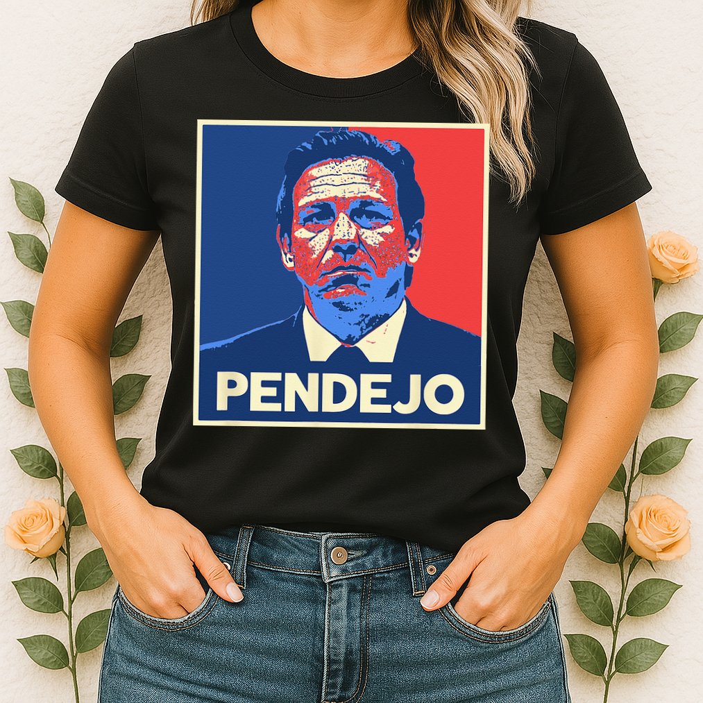 Ron DeSantis Florida Governor Pendejo Anti Desantis Womens T-Shirt