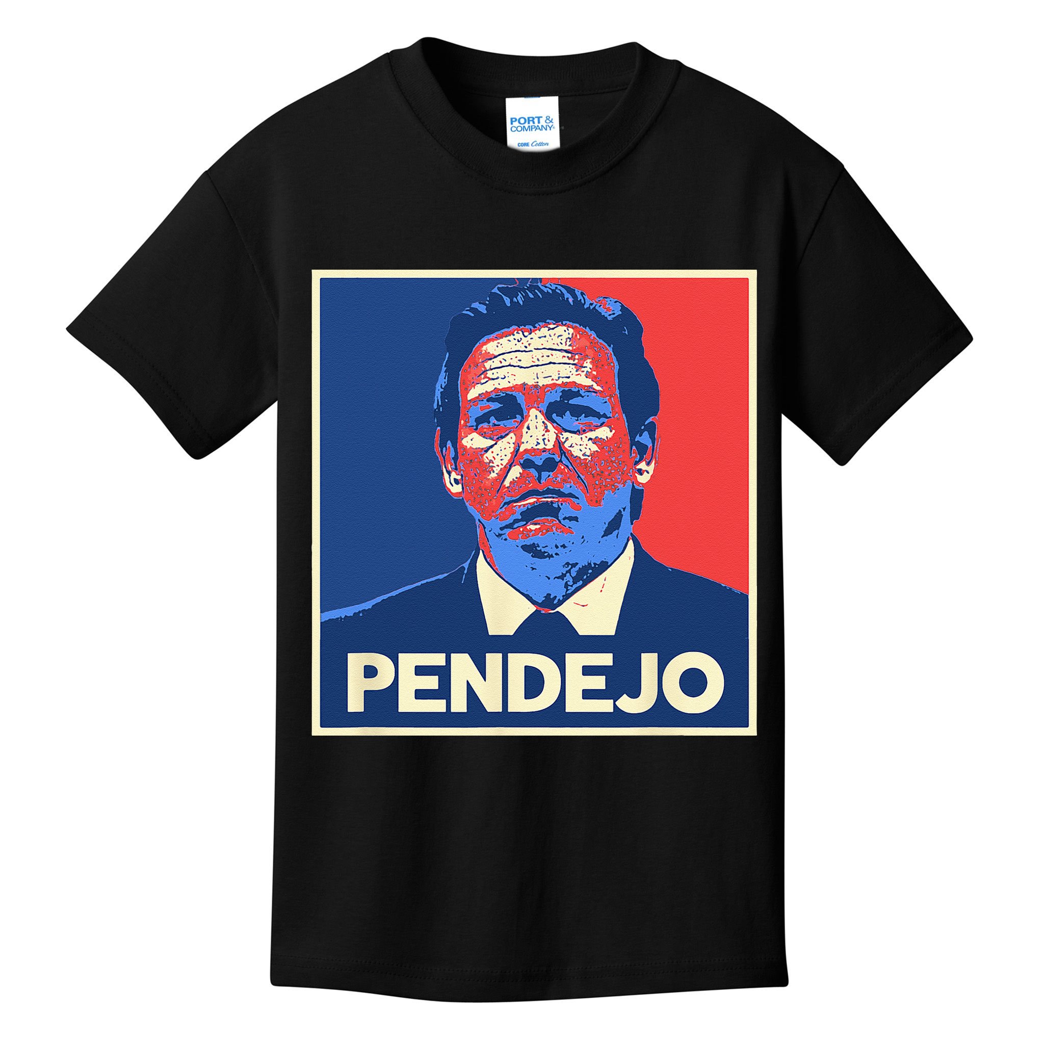 Ron DeSantis Florida Governor Pendejo Anti Desantis Kids T-Shirt
