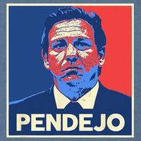 Ron DeSantis Florida Governor Pendejo Anti Desantis Garment-Dyed Sweatshirt
