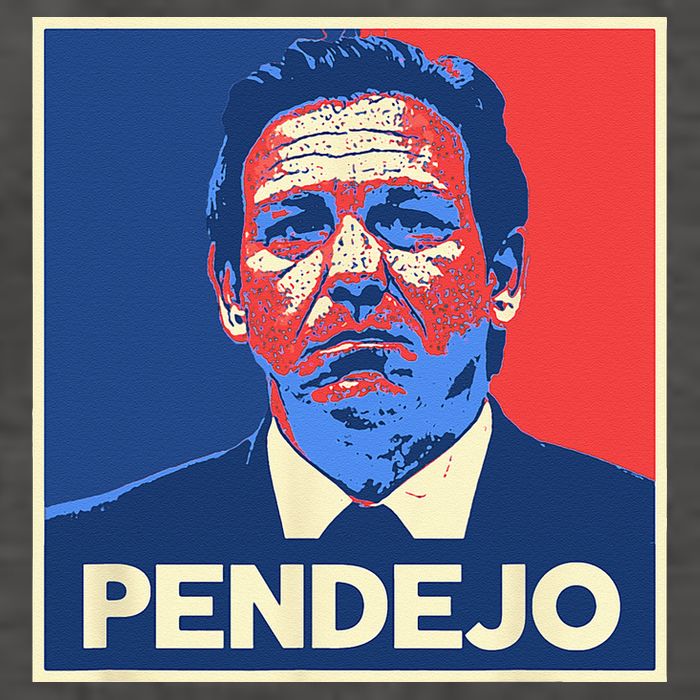 Ron DeSantis Florida Governor Pendejo Anti Desantis Vector Backpack