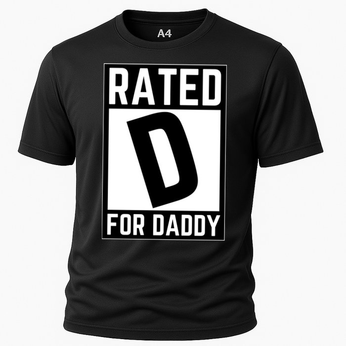 Rated D For Daddy Cooling Performance Crew T-Shirt