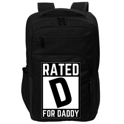 Rated D For Daddy Impact Tech Backpack