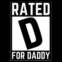 Rated D For Daddy Zip Tote Bag
