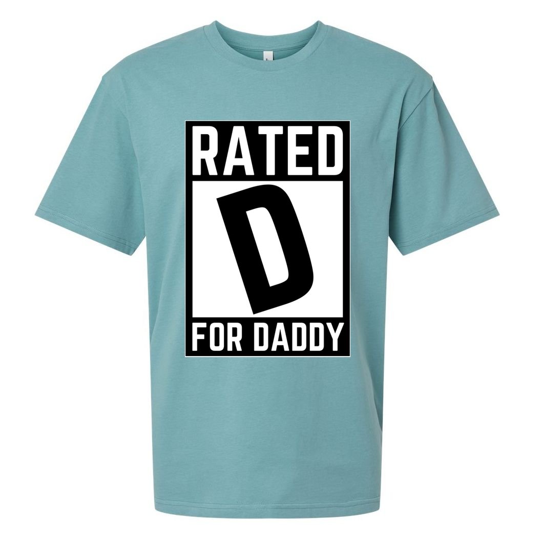 Rated D For Daddy Sueded Cloud Jersey T-Shirt