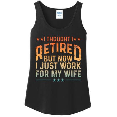 Retired Design For Retired Retirement Ladies Essential Tank