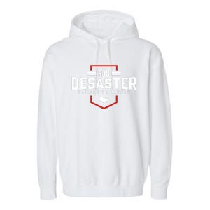 Ron DeSaster Failure To Launch Ron DeSantis For President 2024 Garment-Dyed Fleece Hoodie