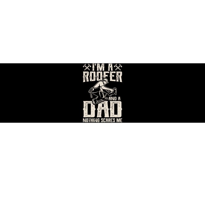 Roofer Dad Funny Roofing Novelty Bumper Sticker