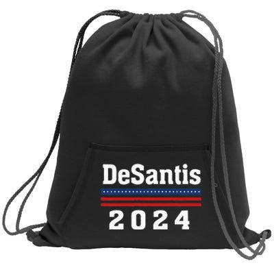 Ron DeSantis for President 2024 Election Proud Republican Sweatshirt Cinch Pack Bag