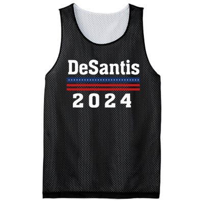 Ron DeSantis for President 2024 Election Proud Republican Mesh Reversible Basketball Jersey Tank