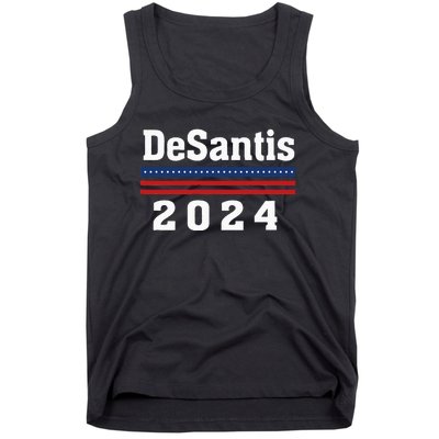 Ron DeSantis for President 2024 Election Proud Republican Tank Top